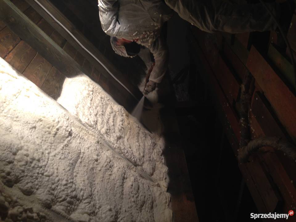 Tanie Ocieplenie poddaszy pianką pur małopolskie Wieliczka sprzedam