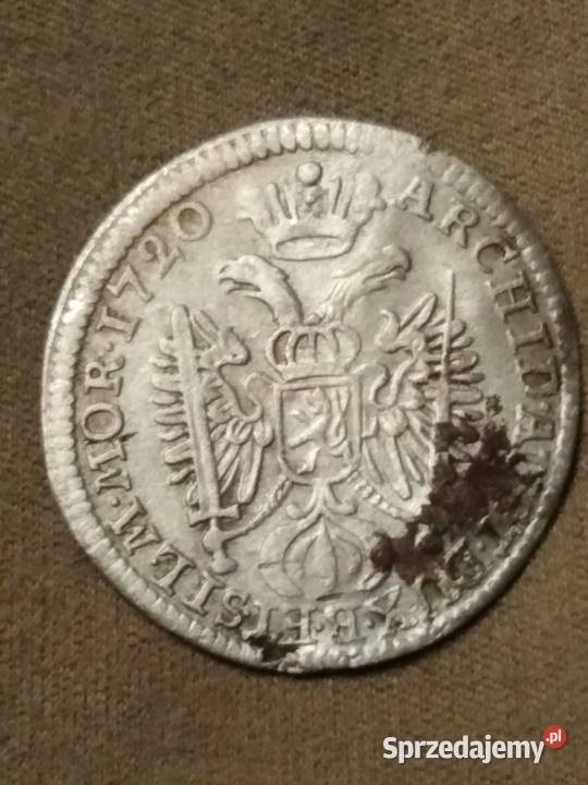 Moneta 3 krajcary 1720 Żary