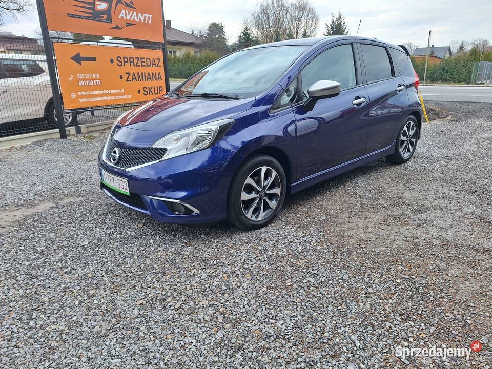 NISSAN NOTEBENZYNANAVIGACJAASYSTENT PASA 80KM Note Zamość