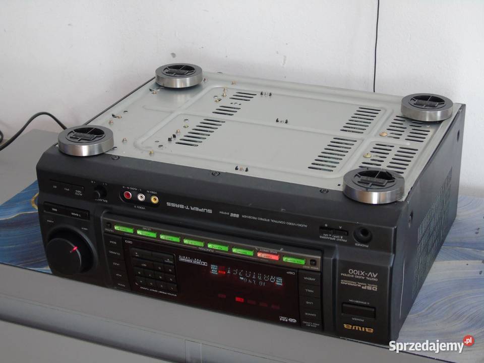 Wzmacniacz z radiem Aiwa AVX100 mocny i sprawny