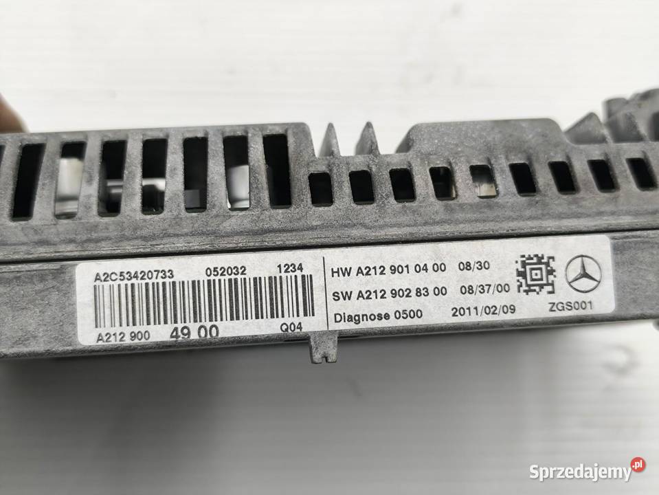 WYŚWIETLACZ EKRAN MERCEDES ECLASA W212 wielkopolskie