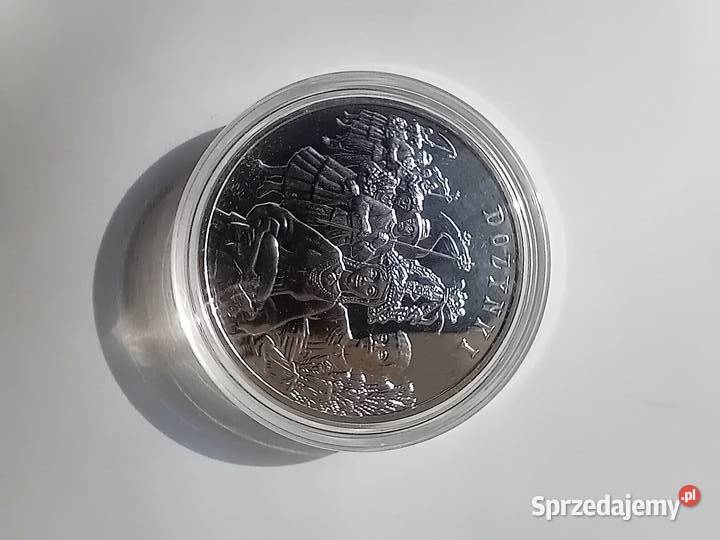 Moneta 20 obrzędowy Dożynki 2004 srebro
