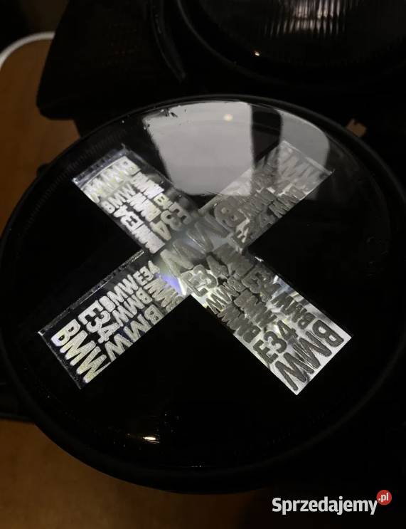 Zaslepki X KRZYZE BMW E34 lubelskie Chełm sprzedam