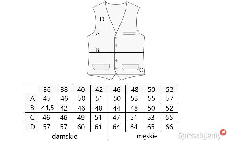 Kamizelki kelnerskie jasny grafit różne rozmiary Wrocław