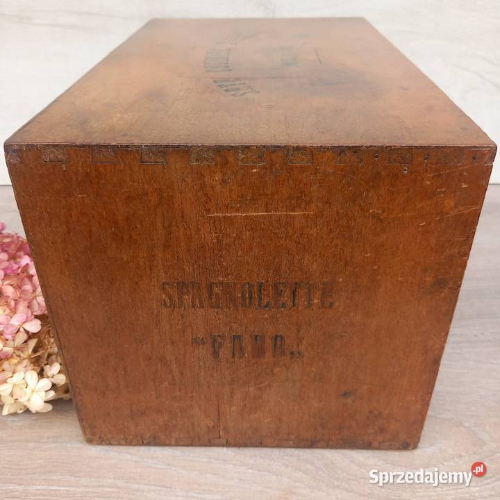 Włoska przedwojenna drewniana szafeczka 4 mazowieckie Warszawa sprzedam