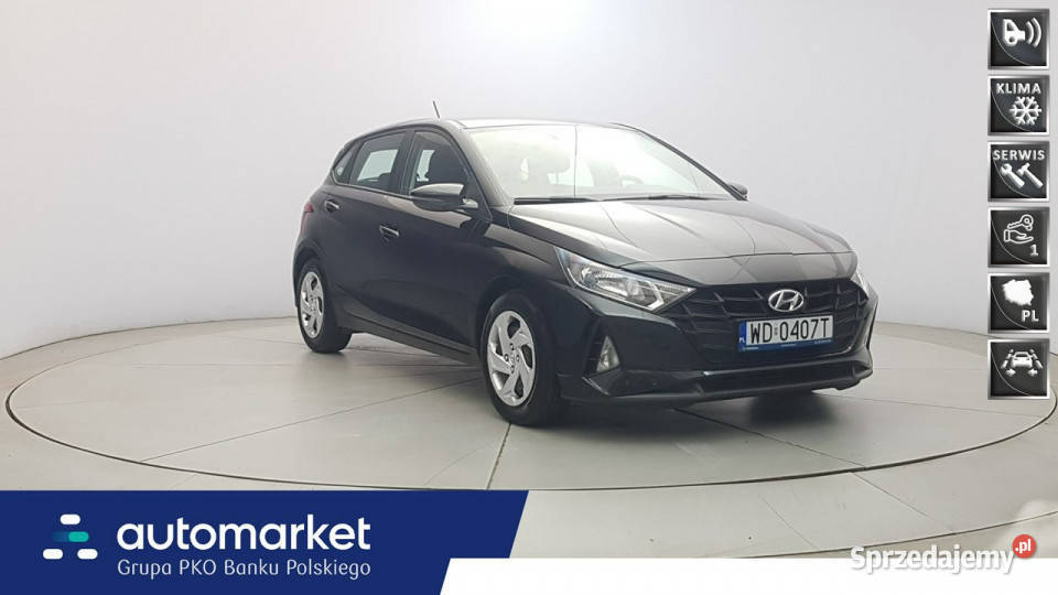 Hyundai i20 12 Pure Z Polskiego Salonu Faktura mazowieckie Warszawa