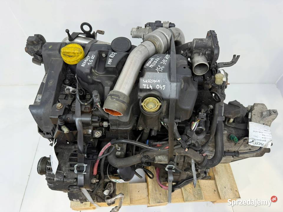 SILNIK K9K832 Renault Scenic Megane III 15 DCI Chełm