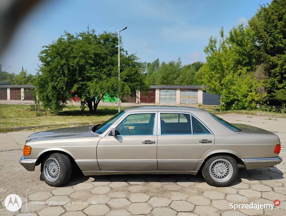 Mercedes klasa S W126 300se benzyna automat 1986 Zarejestrowany w Polsce Białystok