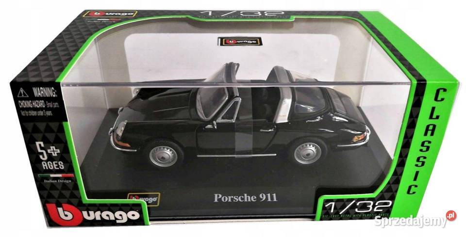 Samochód PORSCHE 911 Burago BBURAGO 132 2004 Bburago Białystok