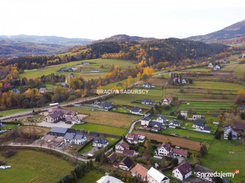 sprzedaży działki 2000m2 Mszana Dolna Stawowa 33m