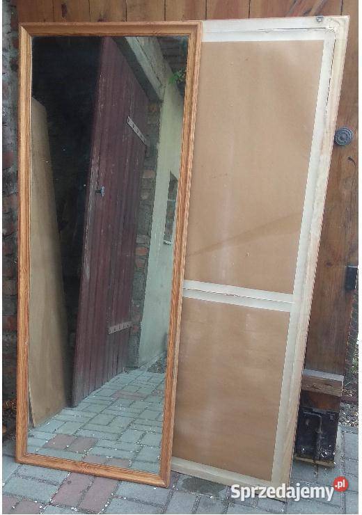 Lustro duże prostokątne Góra