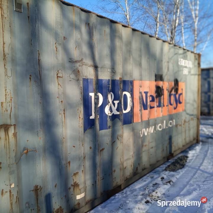 Kontener morski magazynowy używany 20DC Rzeszów