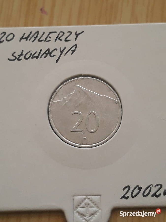 20 Halerzy Słowacja 2002 r Konin sprzedam