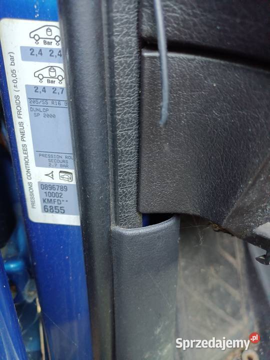 Peugeot 307 drzwi tylne leweprawe Nowa Sól