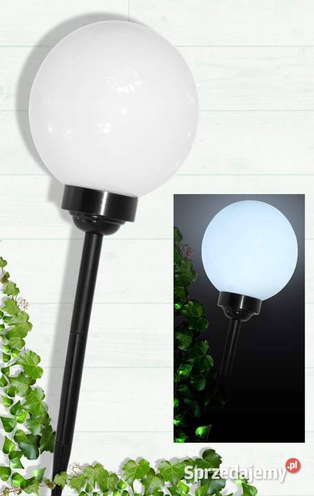 6 SZTUK Lampa solarna KULA 20 do ogrodu na taras Katowice sprzedam