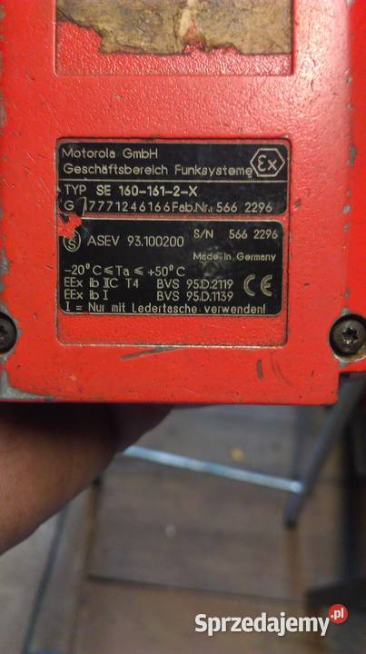 Radiotelefon MOTOROLA Kobylin