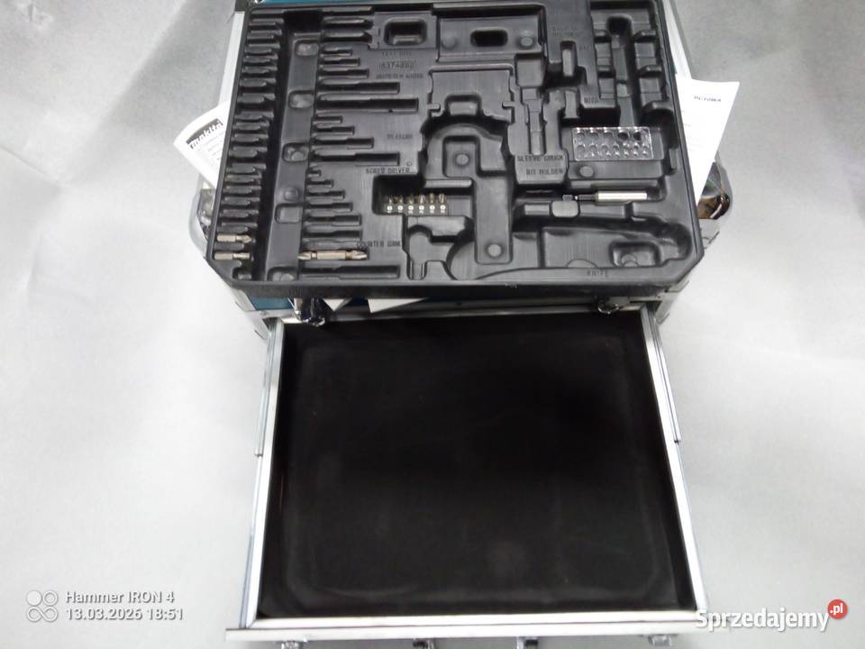 Makita wkrętarka skrzynka opakowanie skrzynka Pozostałe podkarpackie Przemyśl