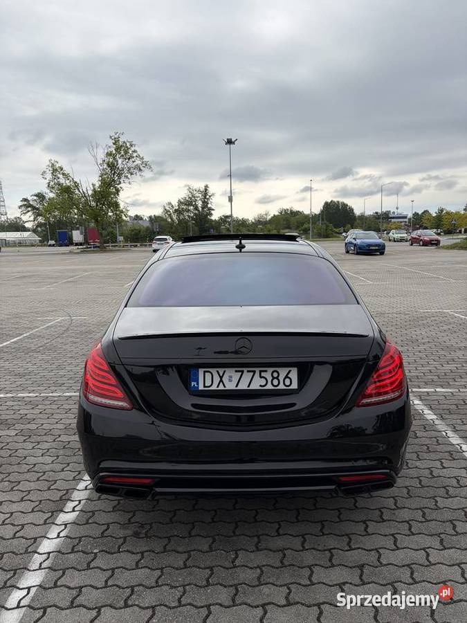 Mercedes S350D long pakiet AMG full wersja 4 Klasa S Wrocław