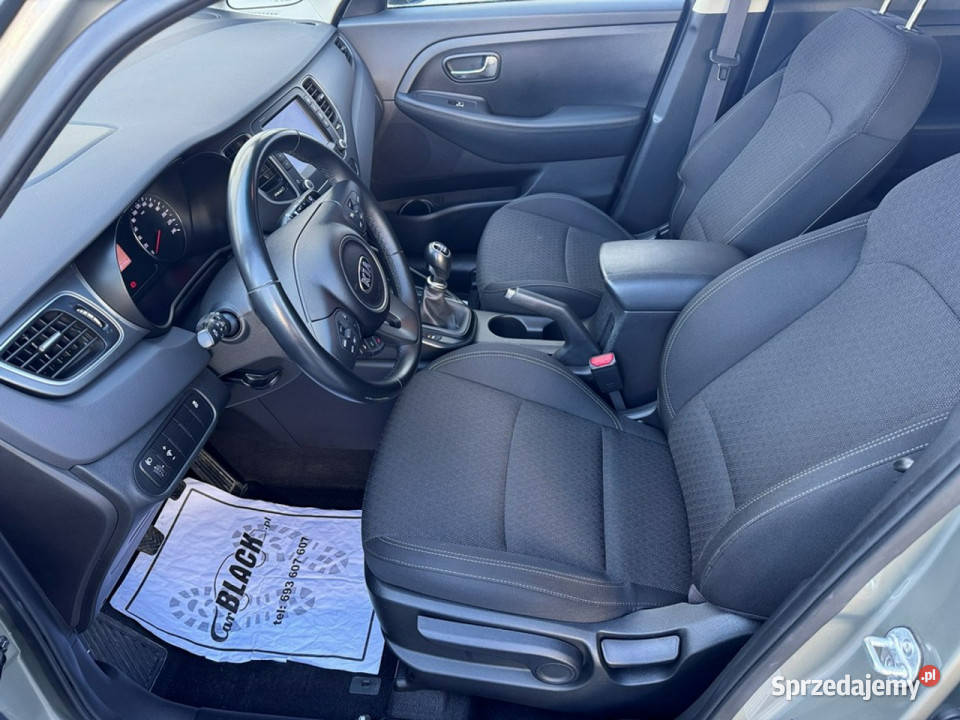 Kia Carens Pisemna Gwarancja 12 miesięcy IV 2013 system Start-Stop wielkopolskie Konin
