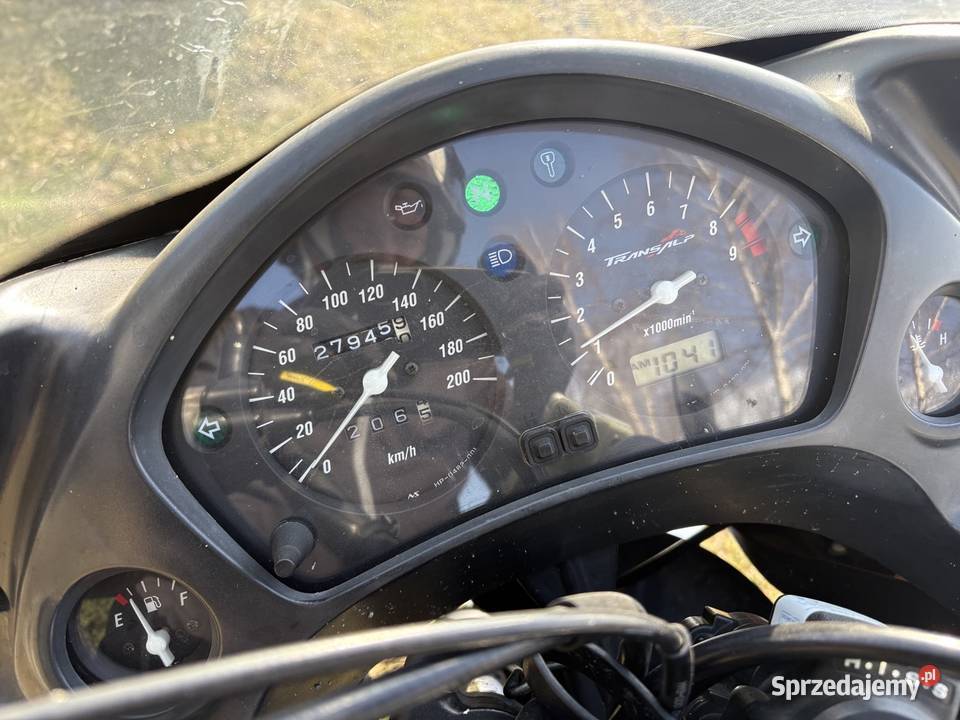 Honda Transalp XL650 Niski przebieg Ładny stan srebrny śląskie Zabrzeg