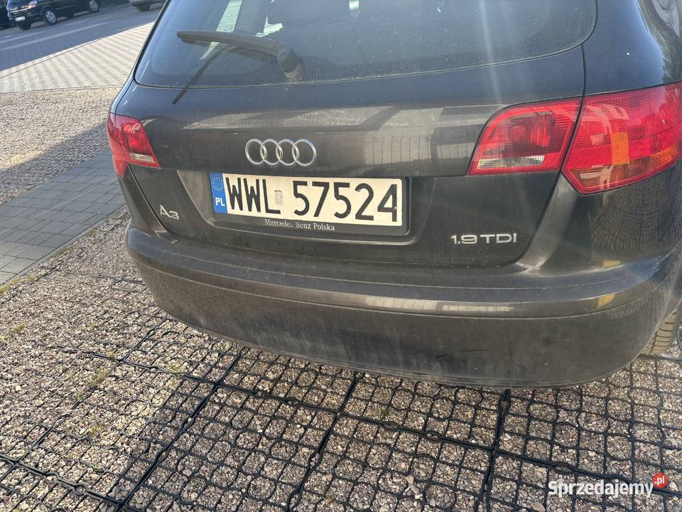 Audi a3 uszkodzone Rok produkcji 2005 Tłuszcz
