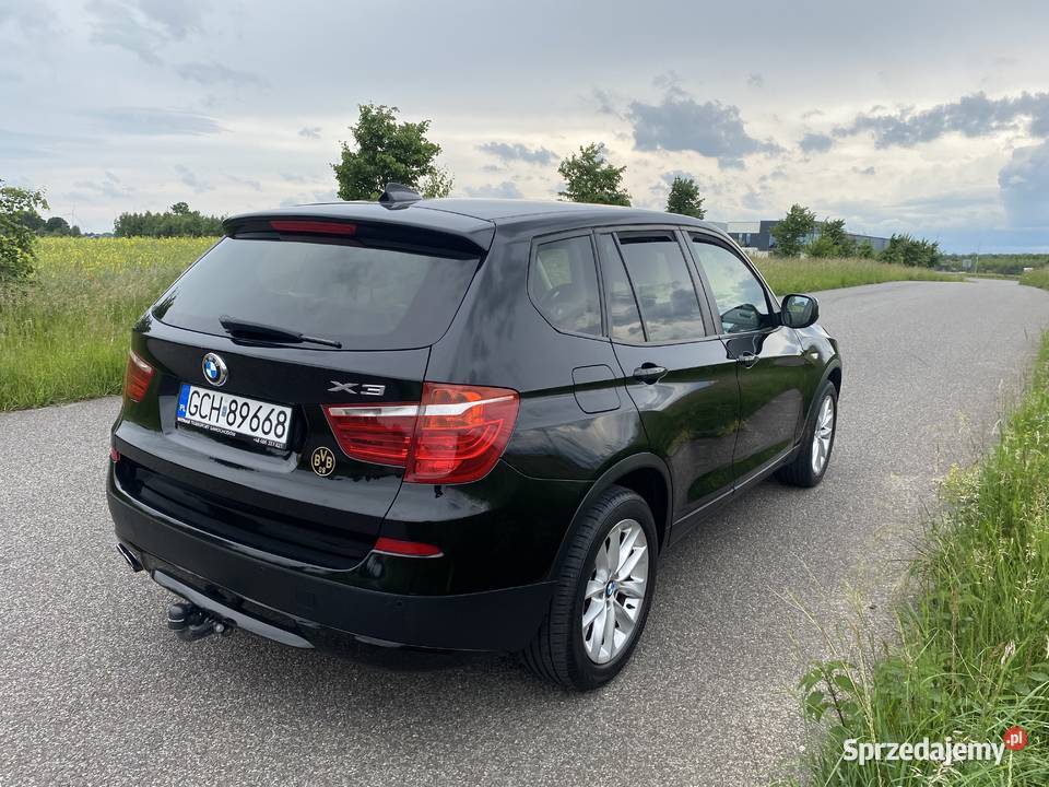 BMW X3 F25 35D x drive automatyczna pomorskie Ogorzeliny