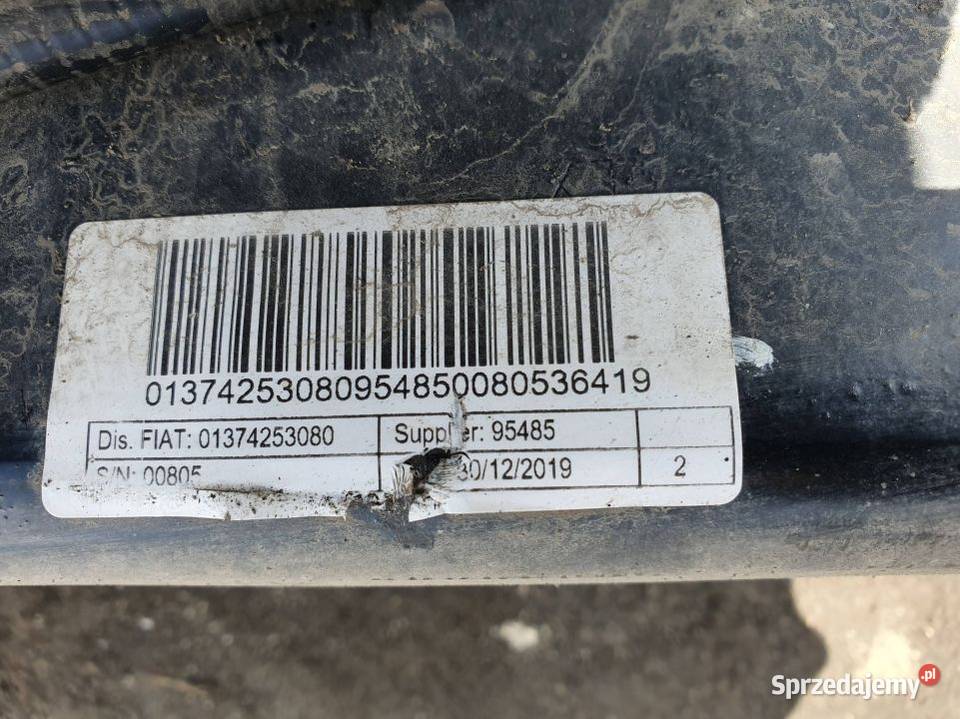 BELKA SANKI TYŁ FIAT DUCATO III L3H2 2020R Lipno sprzedam