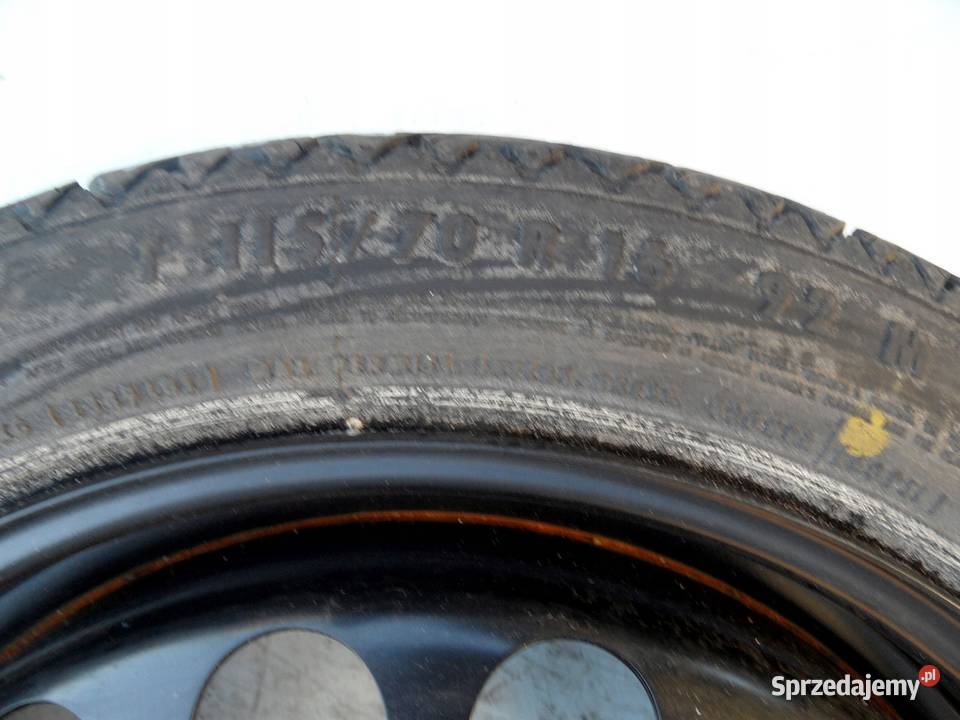 OPEL VECTRA C koło dojazdowe 1157016 92M 5x110