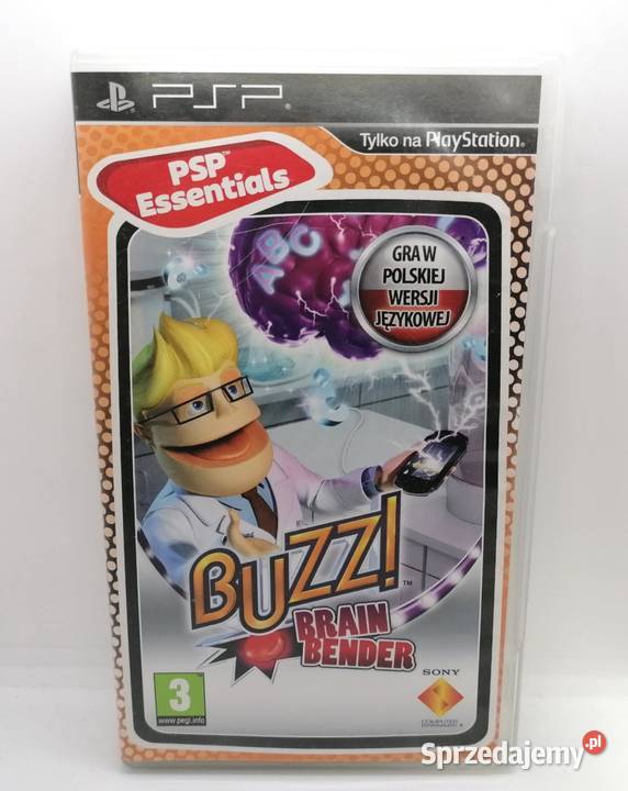 Gra na PSP Buzz Brain Bender Elbląg sprzedam