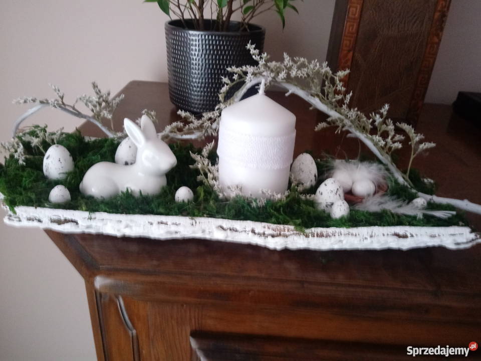Dekoracje wielkanocne stroiki Strzyżów