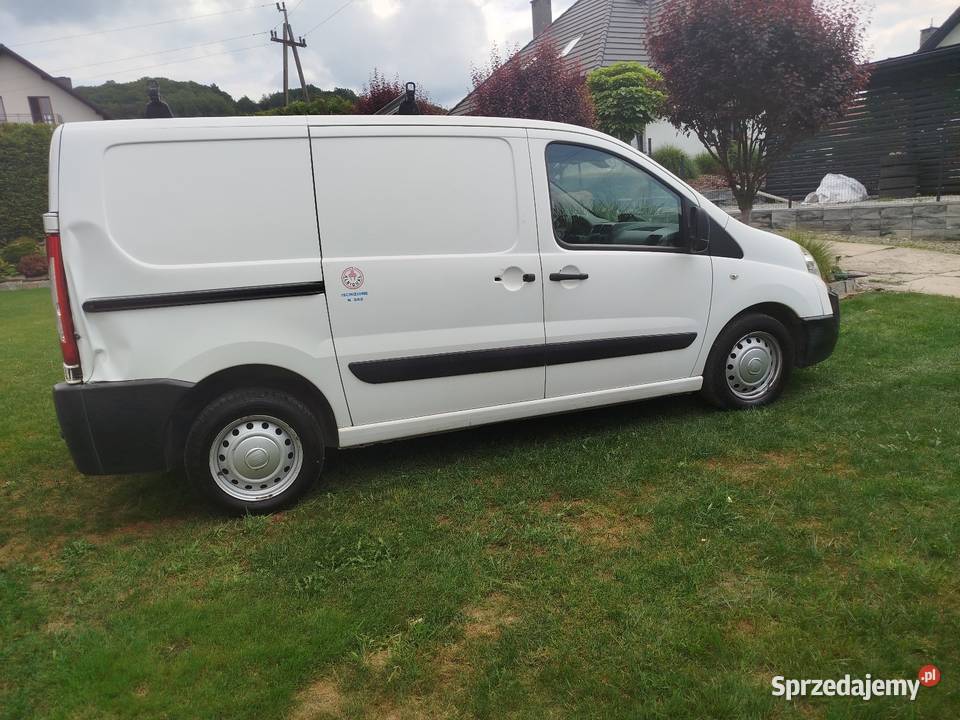 Fiat Scudo 20 d manuał 2009r diesel Limanowa