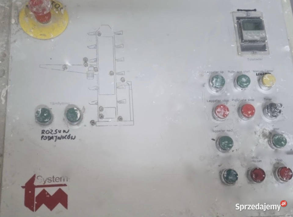 Odbiornik listew sztaplarka TMSystem Wadowice