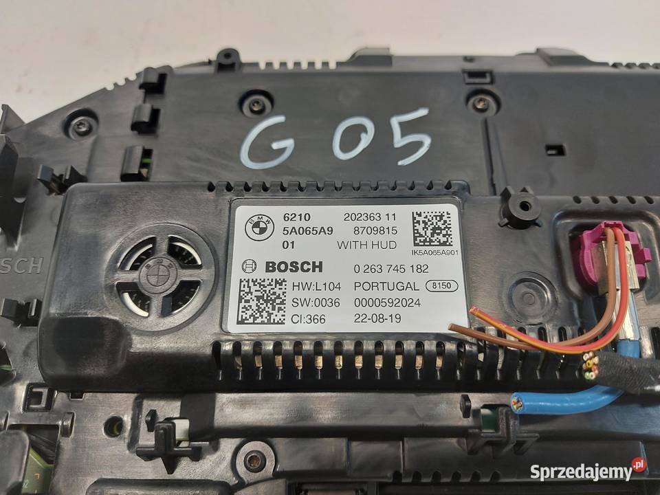 BMW G05 X5 30d 2019r LICZNIK WYŚWIETLACZ 8709815 dolnośląskie