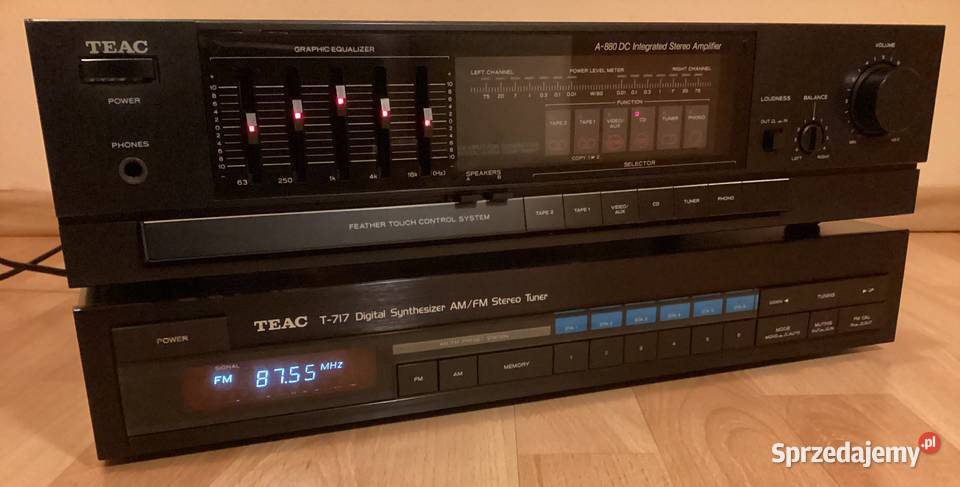 Tuner Radio Odbiornik TEAC T717 SPRAWNY Gdynia sprzedam