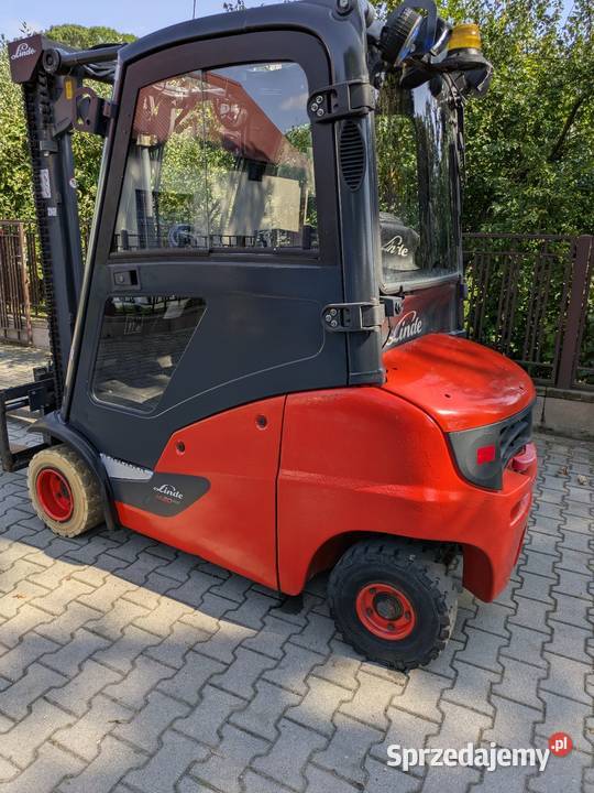 Linde H20 EVO Diesel 2015 zamiana na ładowarkę