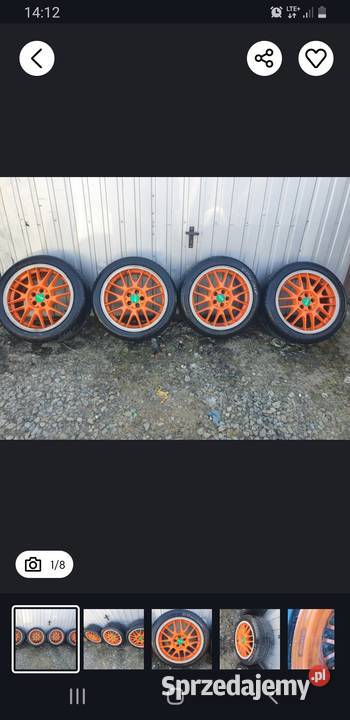 Felgi Aluminiowe Oz R17 5x110 Vw Seat Audi małopolskie Kraków sprzedam