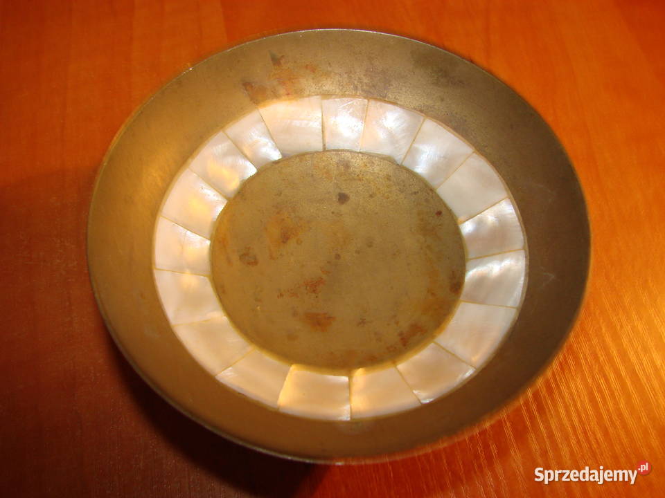 mosiężna indyjska miseczka Pruszcz Gdański