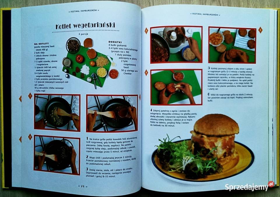 Hamburgery I Hot Dogi Gina Steer Dzieci gotują małopolskie Kraków