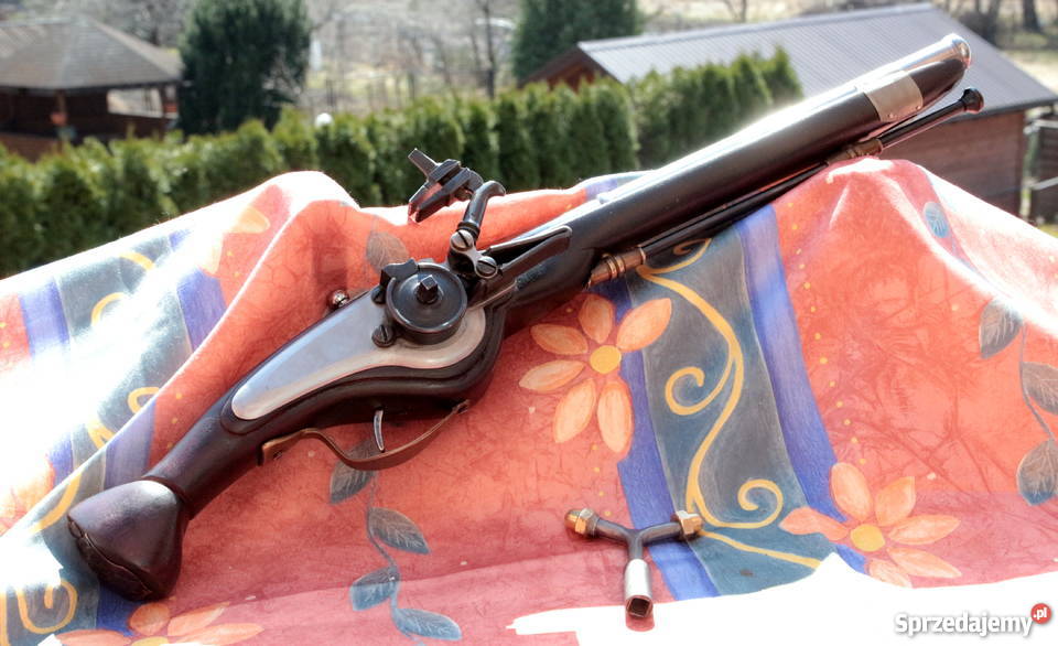 HUSARSKI XVII w CZARNO PROCHOWY PISTOLET Z Sokółka