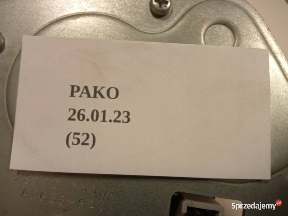 SILNICZEK WYCIERACZKI TYŁ NISSAN MURANO Z51 Nowy Tomyśl