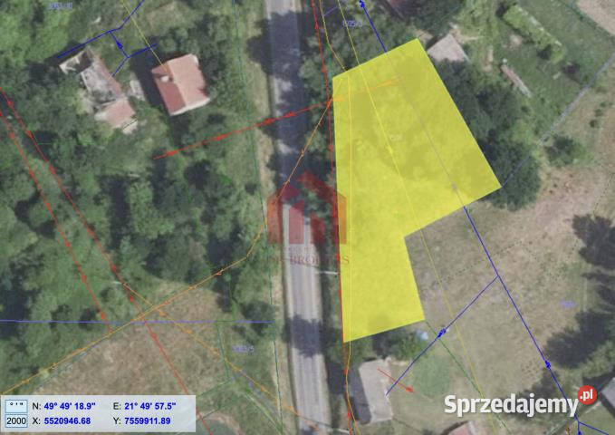 Działka 1614m2 Żyznów podkarpackie