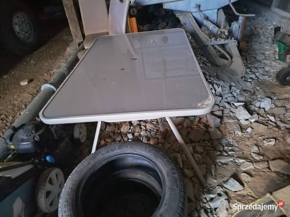 Stół ogrodowy ze szklanym blatem świętokrzyskie Waśniów sprzedam