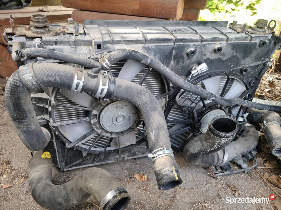 KOMPLET CHŁODNIC CHŁODNICA PAS PRZÓD TOYOTA RAV4 osobowe wielkopolskie