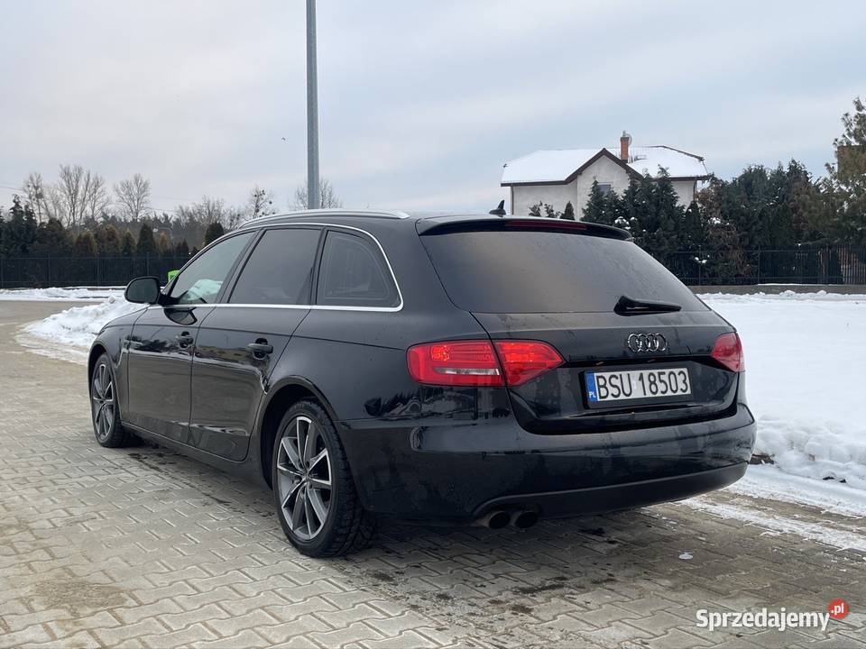 Audi A4 B8 Sprawne Opłaty czarny Warszawa