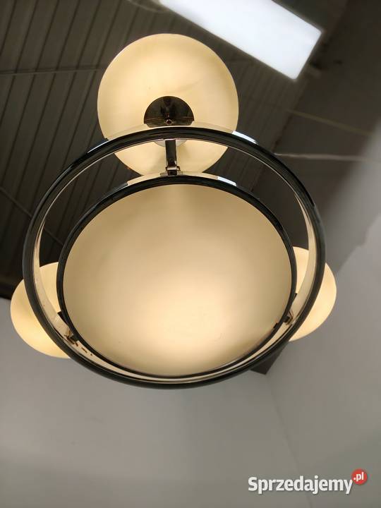 lampa wisząca sufitowa art Deco vintage lata sprzedam