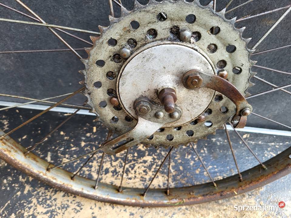 KOŁO TYŁ MOPED MOTOROWER SILNIK POMOCNICZY Rybnik