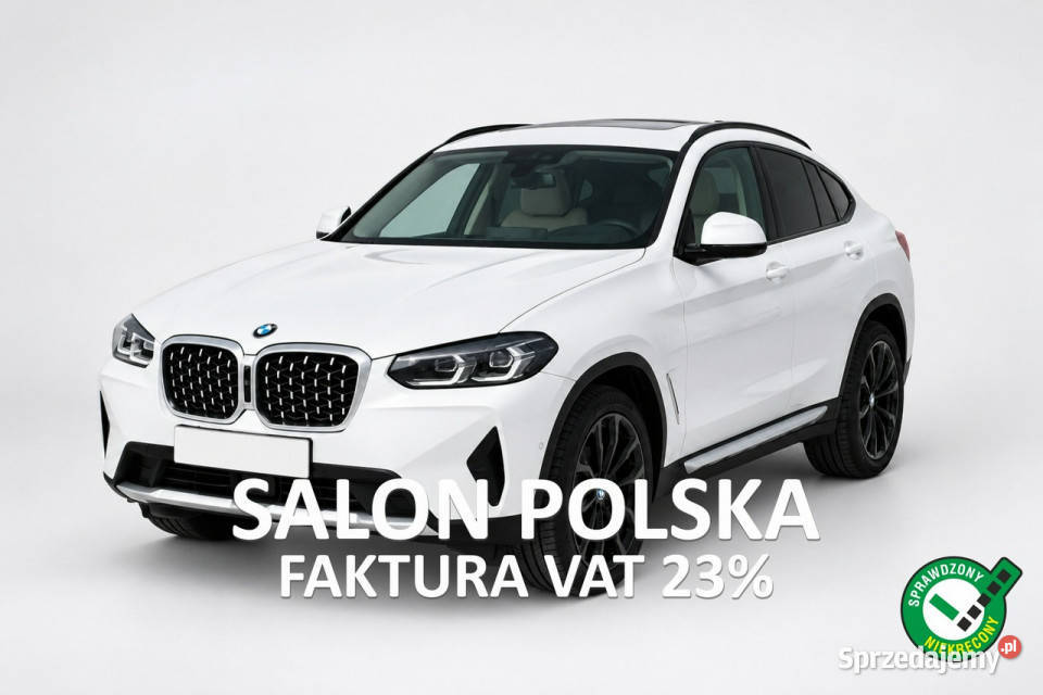 BMW X4 Skora Kamera 360 XDrive Salon Gwarancja Rok produkcji 2023 Warszawa