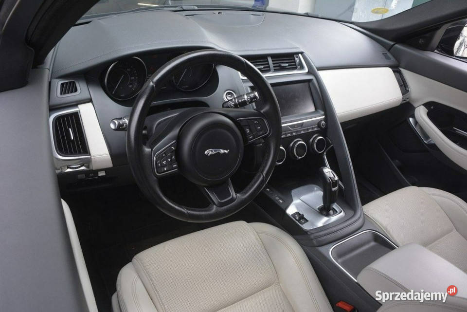 Jaguar EPace 20D 4x4 automat doinwestowany wielofunkcyjna kierownica Sędziszów Małopolski