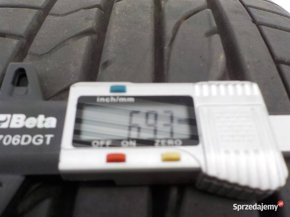 OPONY BRIDGESTONE POTENZA 22545 R19 693 mm 2 wielkopolskie Nowy Tomyśl sprzedam