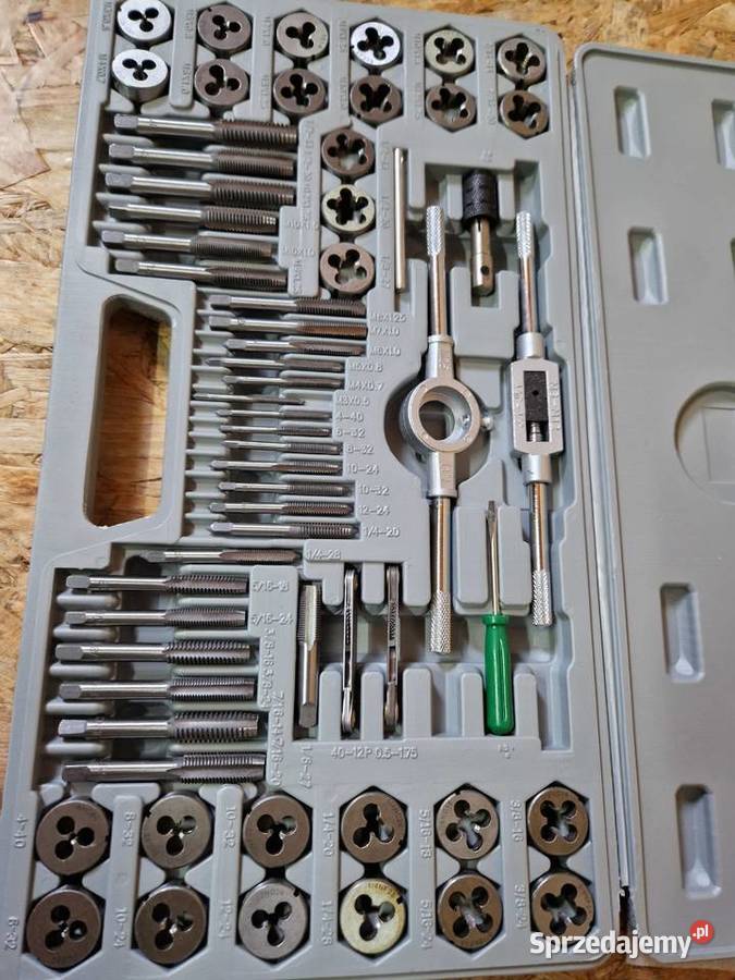 ZESTAW NARZYNEK I GWINTOWNIKÓW 60 EL Głogowa